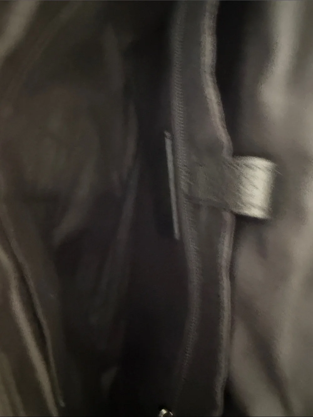 Black Leather Coach Briefcase Bag with Adjustable Strap